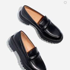 Madewell The Bradley Lugsole Loafer in Leather